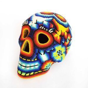 Crâne : Art Huichol