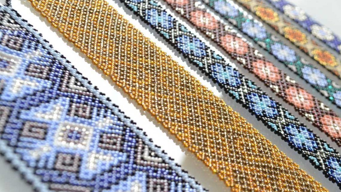 huichol art bracelets