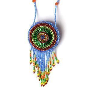 Collier : Chaquira : Huichol