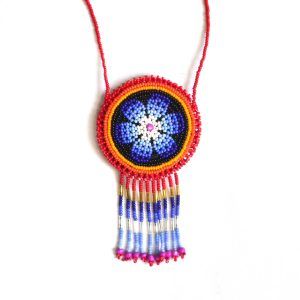Collier : Chaquira : Huichol