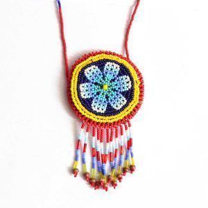 Collier : Chaquira : Huichol