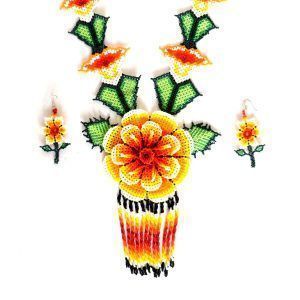Collier de perles Huichol : Huichol