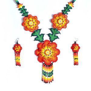Collar de chaquiras | Huichol