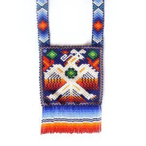 Plastron Chaquira : Huichol