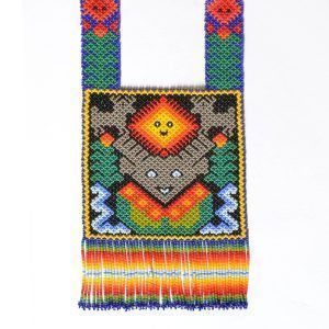 Plastron Chaquira : Huichol
