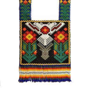 Plastron Chaquira : Huichol