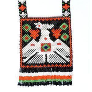 Plastron Chaquira : Huichol