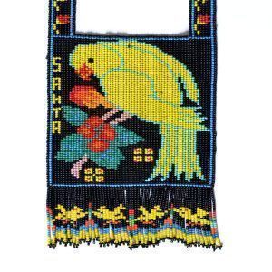 Plastron Chaquira : Huichol