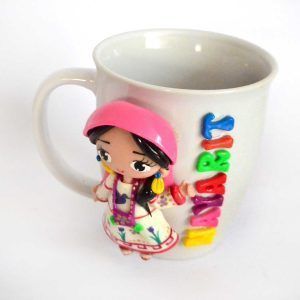 Mug en forme de figure Huichol