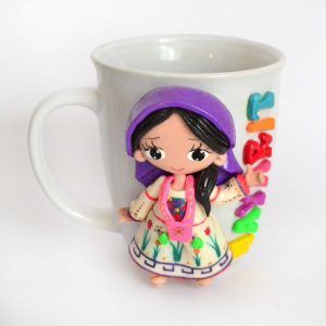 Mug en forme de figure Huichol