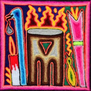 Planche à fil Huichol