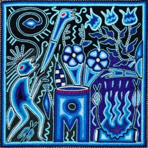 Tabla de estambre - Wixarika