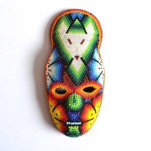 Masque : Art Huichol