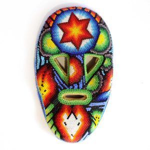 Masque : Art Huichol