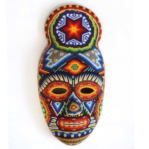 Masque : Art Huichol
