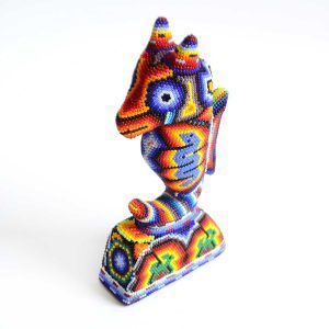 Seepferdchen : Huichol-Kunst