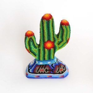 Cactus : Huichol Art : Microchaquira