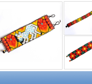 Chaquira bracelets