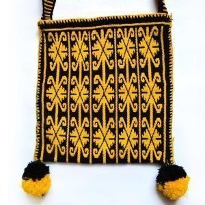 Mochila de arte Huichol