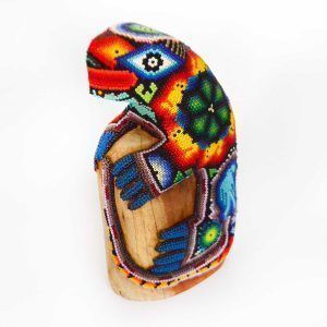 Iguane : Art Huichol