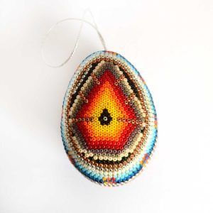 Huevo : Art Huichol