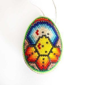 Huevo : Art Huichol