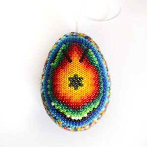 Huevo : Arte Huichol