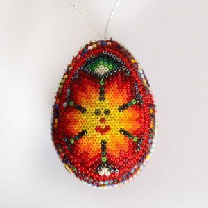 Huevo : Arte Huichol