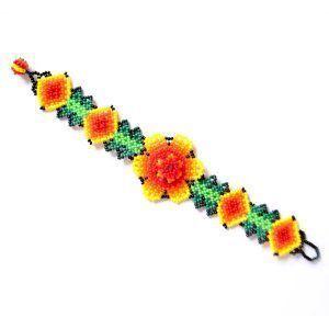 Bracelet de chaquira | Huichol
