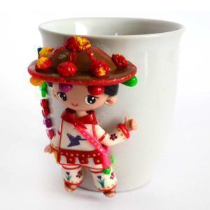 Mug en forme de figure Huichol