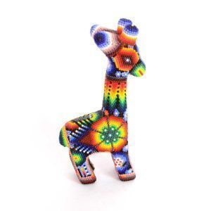 Girafe : Art Huichol