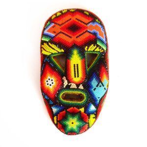 Masque : Art Huichol