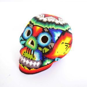 Crâne : Art Huichol