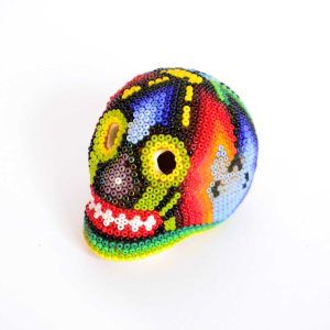 Crâne : Art Huichol