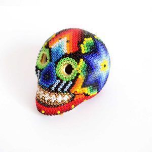 Crâne : Art Huichol