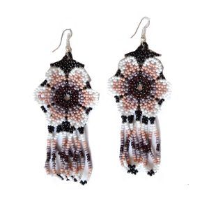 Boucles d'oreilles Chaquira | Huichol