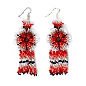 Boucles d'oreilles Chaquira | Huichol