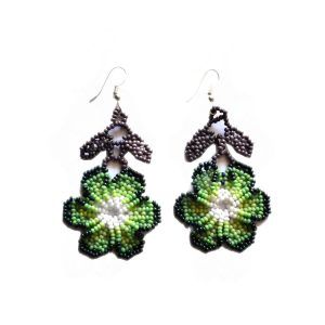 Boucles d'oreilles Chaquira | Huichol