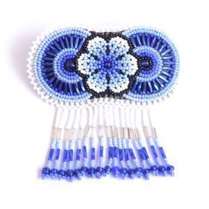 Broche de cheveux Huichol