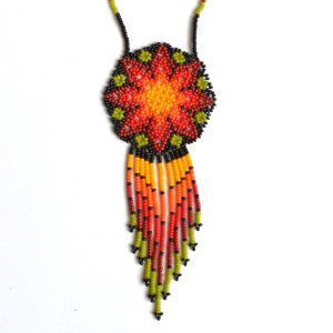 Collier Huichol microchaquita | Huichol