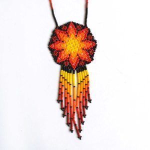 Collier Huichol microchaquita | Huichol