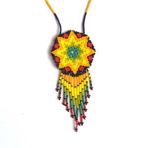 Collier Huichol microchaquita | Huichol