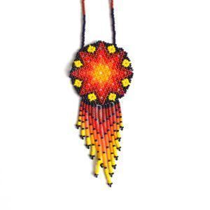Collier Huichol microchaquita | Huichol