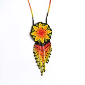 Collier Huichol microchaquita | Huichol