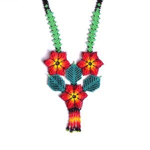 Collier Huichol microchaquita | Huichol