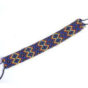 Microbeads bracelet : Huichol