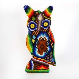 Hibou : Art Huichol