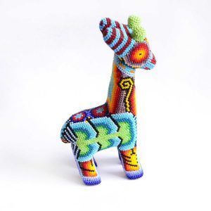 Girafe : Art Huichol