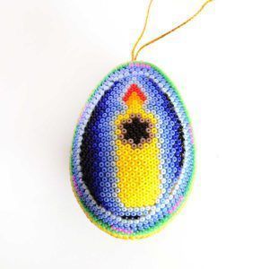 Huevo : Art Huichol