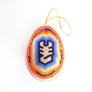 Huevo : Art Huichol